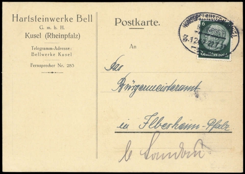 Deutsches Reich, 484, Brief