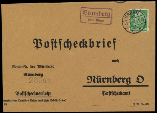 Deutsches Reich, 515, Brief