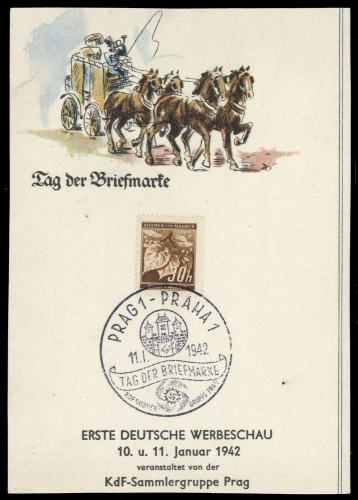 Böhmen und Mähren, 64, Brief