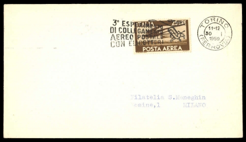 1959, Italien, 712, Brief