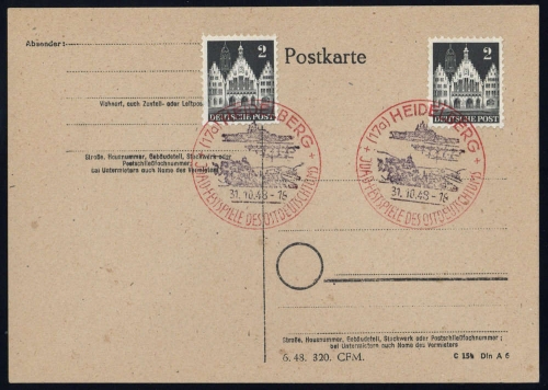 Bizone, 73 wg (2), Brief