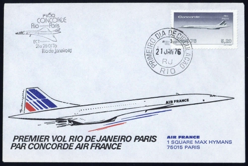 1976, Frankreich, Bras., Brief