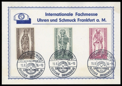 Bundesrepublik Deutschland, 132-134, Brief