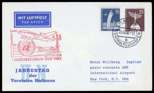 1958, Berlin, PU19 u.a., Brief
