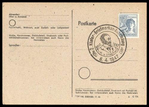 Gemeinschaftsausgaben, 947, Brief