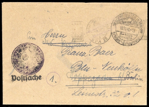 1948, Bizone, Brief