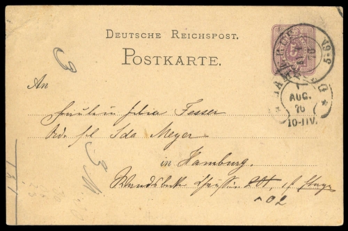 Deutsches Reich, GA, Brief