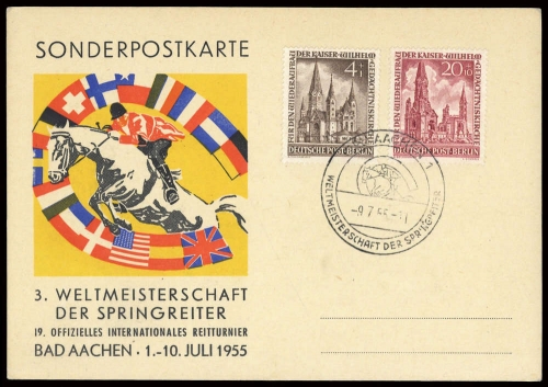 Bundesrepublik Deutschland, BERLIN 108 u.a., Brief