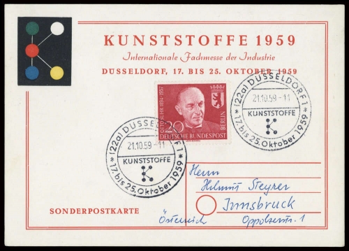 Bundesrepublik Deutschland, BERLIN 181, Brief
