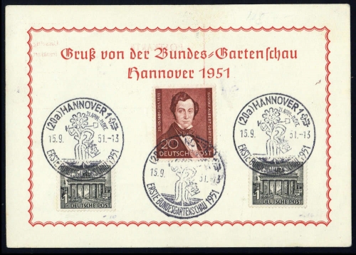 Bundesrepublik Deutschland, BERLIN 74 u.a., Brief