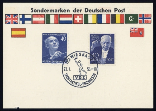 Bundesrepublik Deutschland, BERLIN 128 u.a., Brief