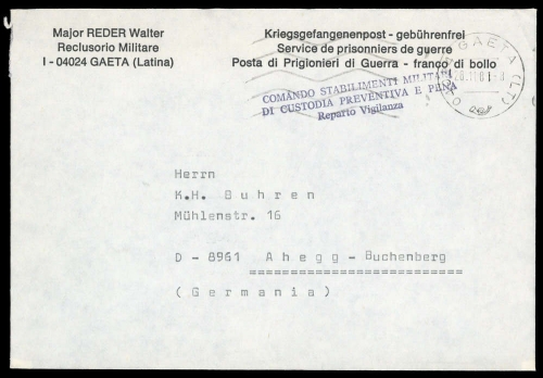 1981, Bundesrepublik Deutschland, Brief