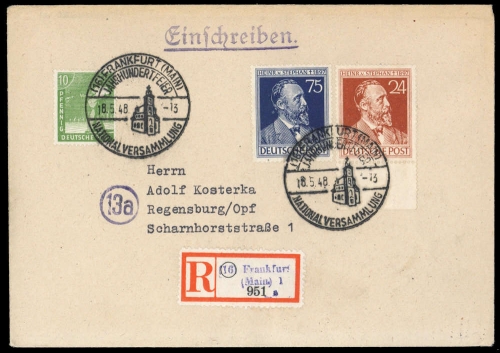 Gemeinschaftsausgaben, 963-964 u.a., Brief