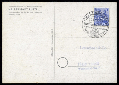 Gemeinschaftsausgaben, 955, Brief