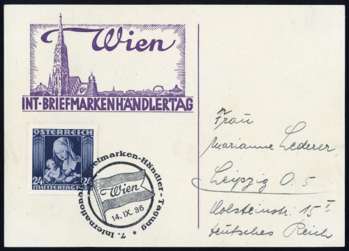 Österreich, 627, Brief