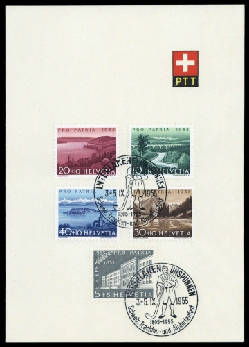 Schweiz, 613-617, Brief