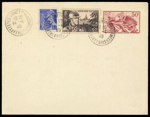 Frankreich, 464 u.a., Brief