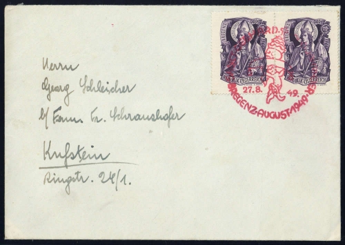 Österreich, 936 (2), Brief