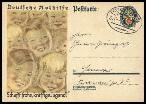 Deutsches Reich, P 209, Brief