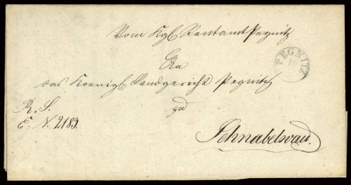 1848, Altdeutschland Bayern, Brief