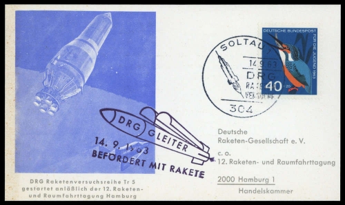 1963, Bundesrepublik Deutschland, 404, Brief