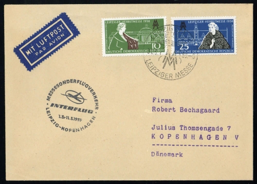 1959, DDR, 649-650, Brief