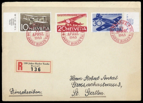 Schweiz, 435-435, Brief