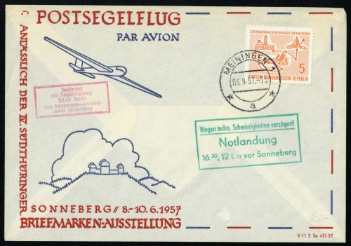 1957, DDR, 568, Brief
