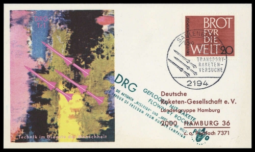 1963, Bundesrepublik Deutschland, 389, Brief