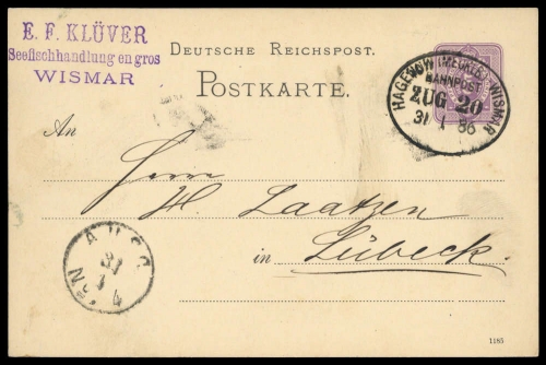 Deutsches Reich, GA, Brief