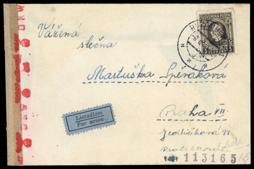 1939, Slowakei, 42, Brief