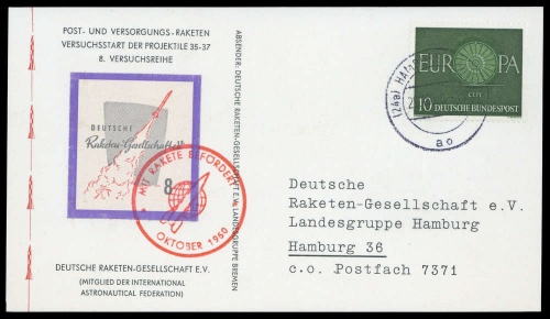 1960, Bundesrepublik Deutschland, 337, Brief