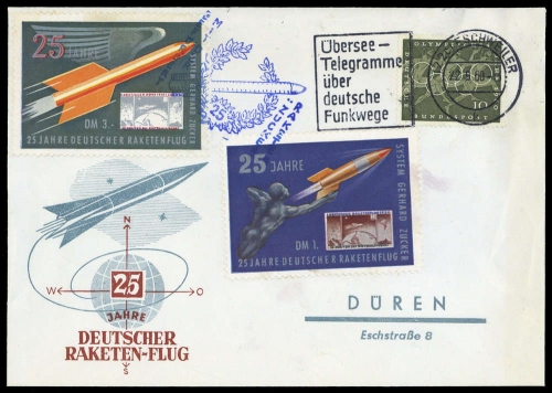 1960, Bundesrepublik Deutschland, 333, Brief