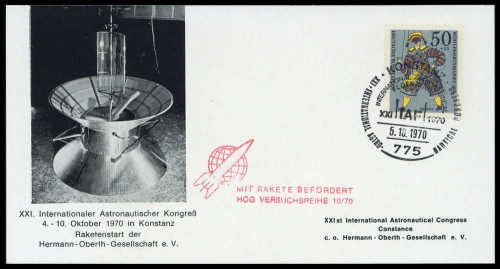 1970, Bundesrepublik Deutschland, 653, Brief