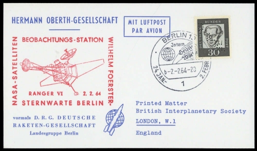 1964, Bundesrepublik Deutschland, 354 y, Brief