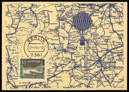 1964, Berlin, 219 + 233, Brief