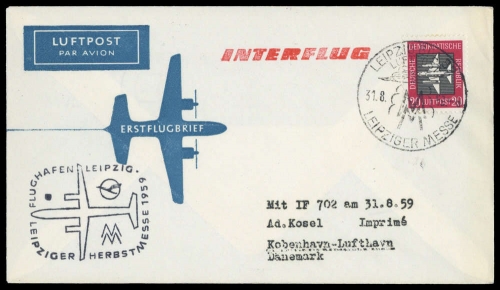 1959, DDR, 610, Brief