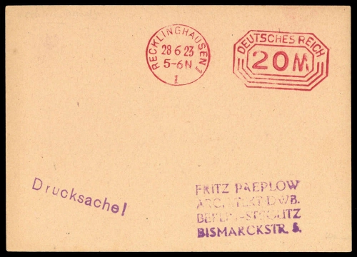 Deutsches Reich, Brief