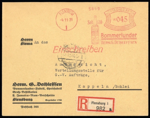 Deutsches Reich, Brief