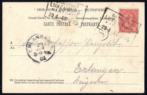 Luxemburg, 71, Brief