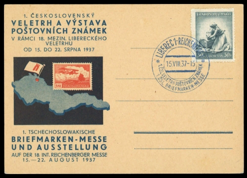 Tschechoslowakei, 361, Brief