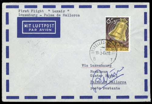 1964, Belgien, 1301, Brief