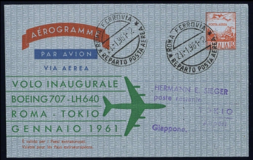 1961, Italien, LF4, Brief