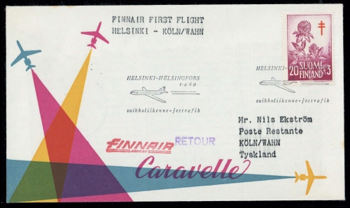 1960, Finnland, 494, Brief