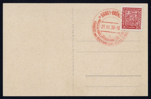 Tschechoslowakei, 279, Brief