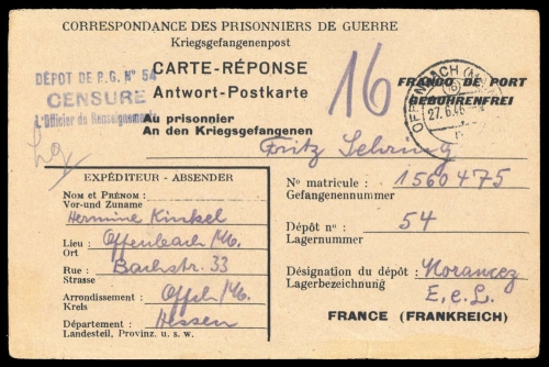 1946, Bizone, Brief