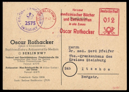 1947, Bizone, Brief