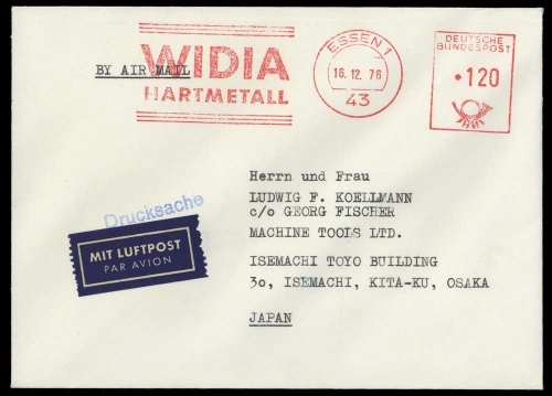 1976, Bundesrepublik Deutschland, Brief