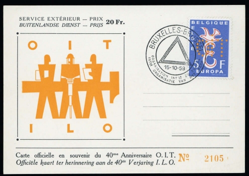 Belgien, 1118, Brief