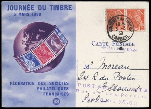 Frankreich, 377 (2), Brief